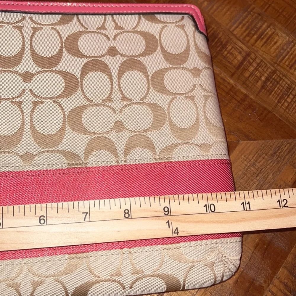 COACH SIGNATURE PAD/TABLET CASE